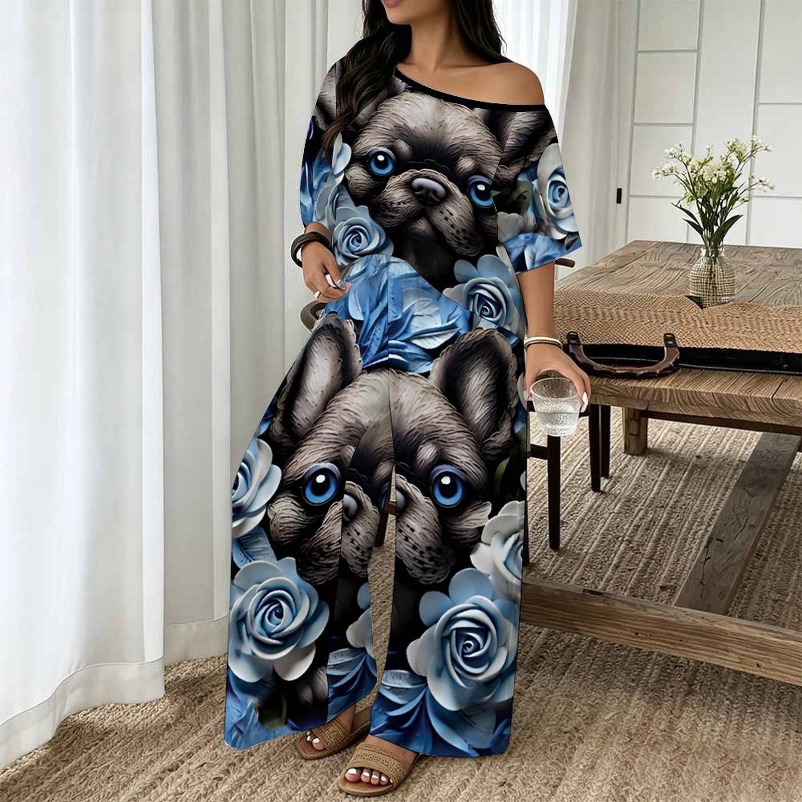 Plus Size Women Spring/summer  - đánh giá và giá Blouse Off Shoulder