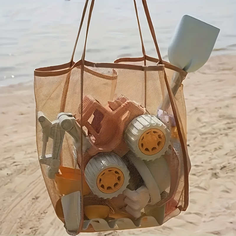 1pcLarge Capacity Mesh Beach B - đánh giá và giá Tote Bag Beach