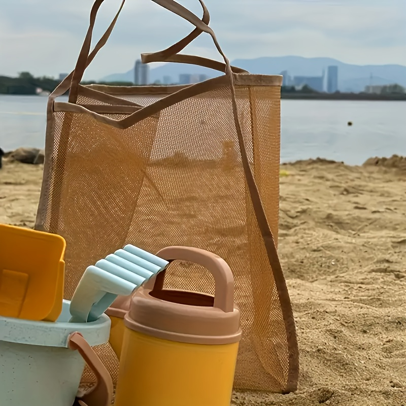 1pcLarge Capacity Mesh Beach B - đánh giá và giá Tote Bag Beach