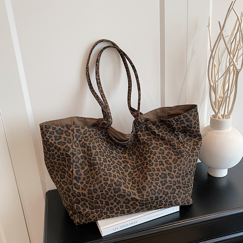 Trendy Leopard Pattern Tote Ba - đánh giá và giá Tote Bag Beach