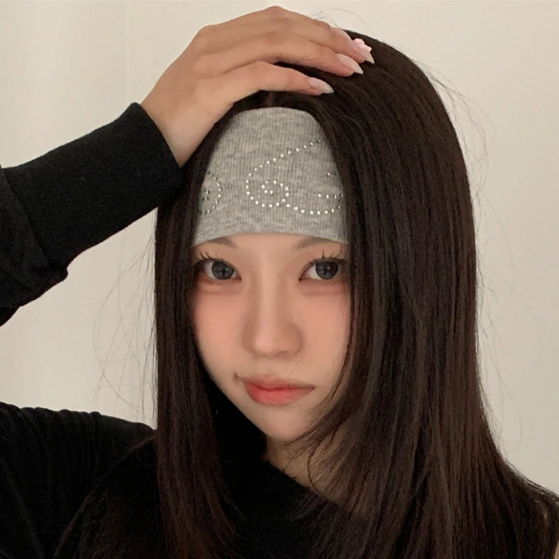 IUM Niche Spicy Girl Angel Win - đánh giá và giá Headband Summer Knit