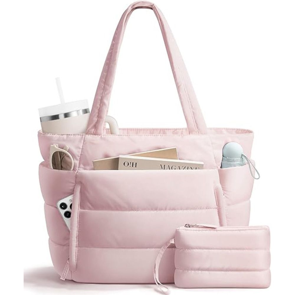 Large Capacity Puffer Tote Bag - đánh giá và giá Tote Bag Beach